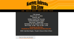 Desktop Screenshot of kearneynebraskabikeshow.com