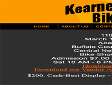 Tablet Screenshot of kearneynebraskabikeshow.com